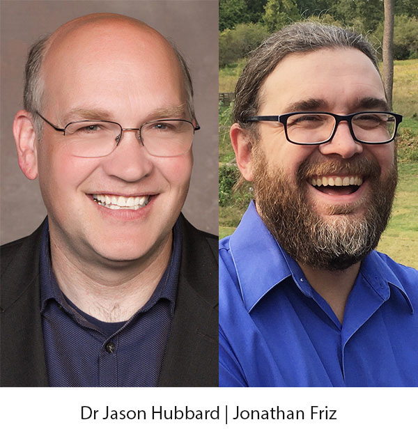 Dr Jason Hubbard and Jonathan Friz